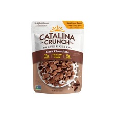 Catalina Crunch Breakfast Cereal Dark Chocolate 11g Protein 9oz Gluten Free