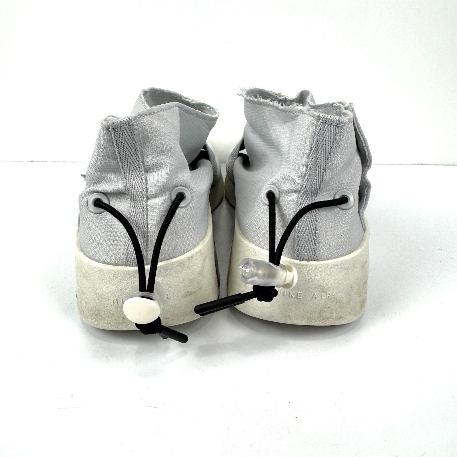 Nike Air Fear of God Moccasin "Pure Platinum" Grey Athletic Sneakers Men’s Sz 8 thumbnail 4