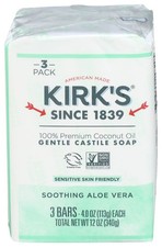 Kirks Soap Bar 3Pk Aloe Vra Cst 12 Oz