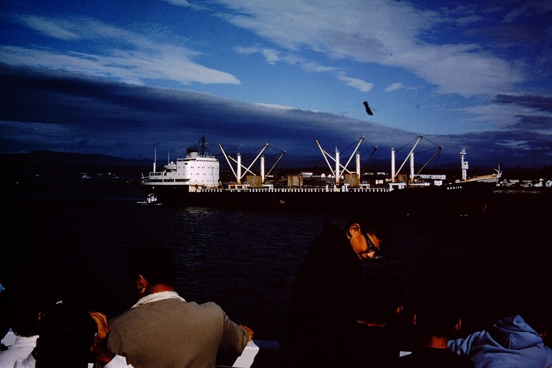 No Date MV Coho Ferry Boat At Dock Slide CQ-E