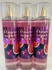 3 New Bath Body Works BROWN SUGAR FIG 8 Fl Oz Fine Fragrance Mist Lot Set