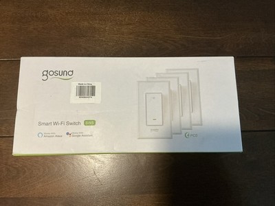 Gosund Smart WiFi Switch SW5 + WiFi Dimmer Switch Lot Works w Alexa Google