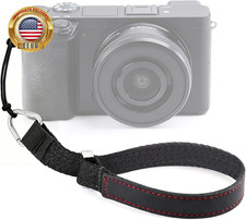 Camera Wrist Strap, Leather Camera Hand Strap for Photographer, Adjustable Soft