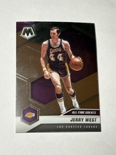 2020-21 Panini Mosaic Jerry West #293 Los Angeles Lakers All Time Greats