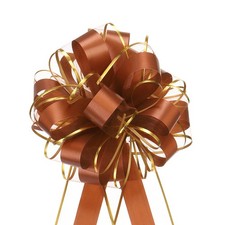 5pcs 6 Inch Large Big Pull Bow Car Gift Wrapping for Wedding Baskets, Coffee