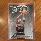 Topps Finest Michael Jordan #50 Bronze Chicago Bulls 1996-97 NBA Basketball Card
