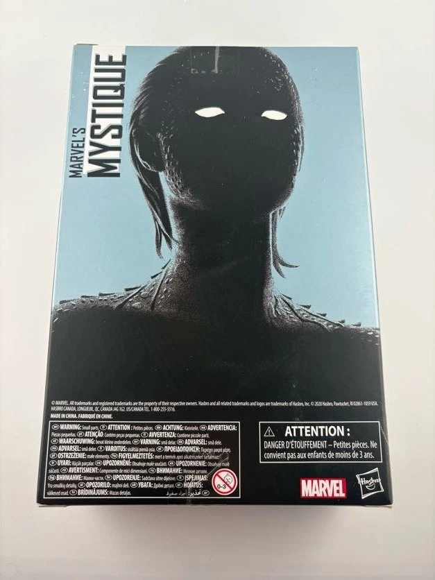 Figura de acción Hasbro Marvel Legends Mystique X-Men 6 pulgadas con accesorios Foto 2 de 2