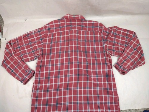 Carhartt Button Up Shirt Mens XL Tall Plaid Original Fit Soft Weekend Comfy - Picture 6 of 9
