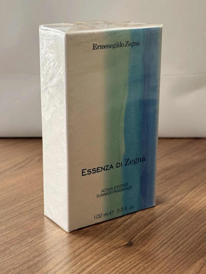 ESSENZA DI ZEGNA AQUA D'ESTATE 3,3 OZ/100 ml. EDT Summer Fragance. Descatalogado Foto 2 de 4