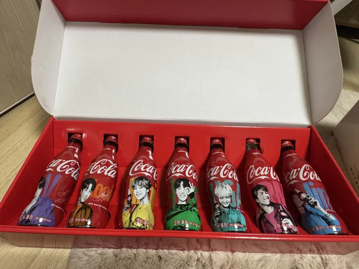 BTS Coca-Cola glass bottle package | eBay