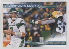 2023 Upper Deck CFL CFL Greatness Blue 100/299 Cody Fajardo #CG-CF 1pu1