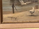 AUDREY A. KIRCHOFF  "GILL'S ROCK - DOOR COUNTY" ACRYLIC ON BOARD PAINTING — photo 5