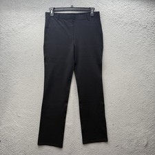Quince Women’s Black Ponte Flowknit Ultra-Soft Pull On Dress Pants Size L NWT