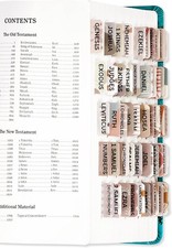 Laminated Bible Tabs for Women Men - Large Print Tabs for Study Bibles, Boho T