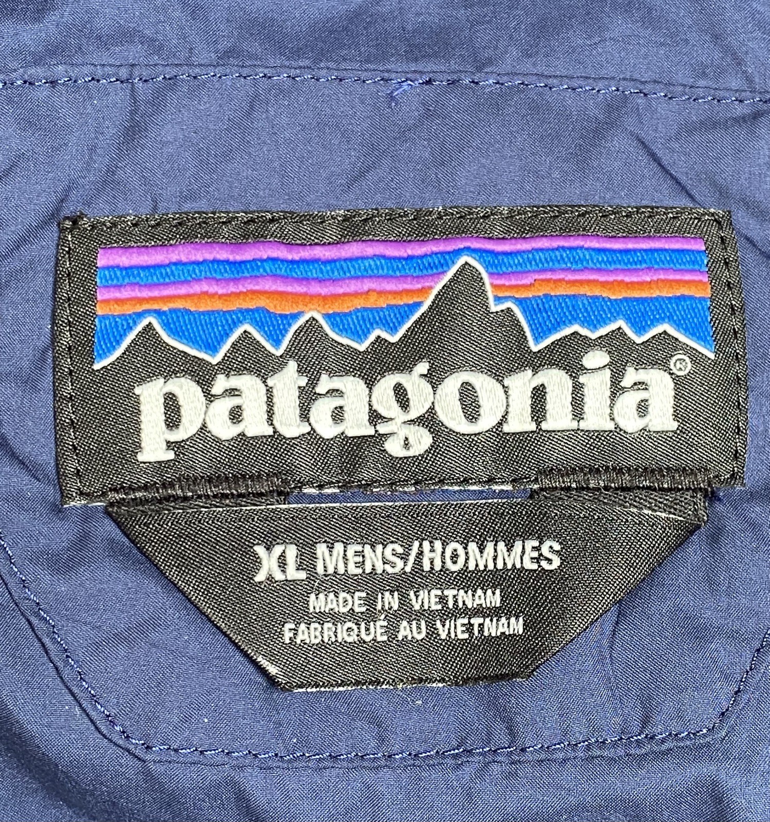 Patagonia Jackson Glacier Duck Down Insulated Jacket Men’s Size XL Navy Blue image 7