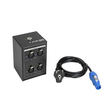 Eurolite DMX Split 4 Mini Splitter 3 Poli - Controllo per Luce