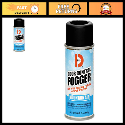 Odor Control Fogger - Mountain Air Scent, Eliminates Smoke, Musty & Skunk Smells