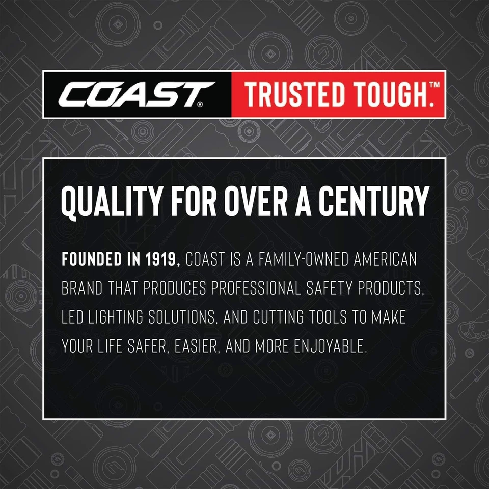 Head Torch Coast HL8R Rechargeable Focusing Varied Light 800 Lumens - Image 4 of 4