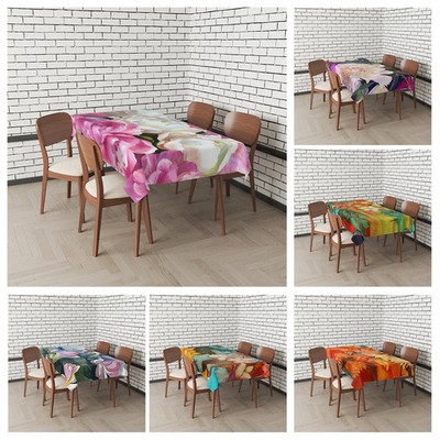  tablecloths for dining tables decoration and rectangular table accessories 