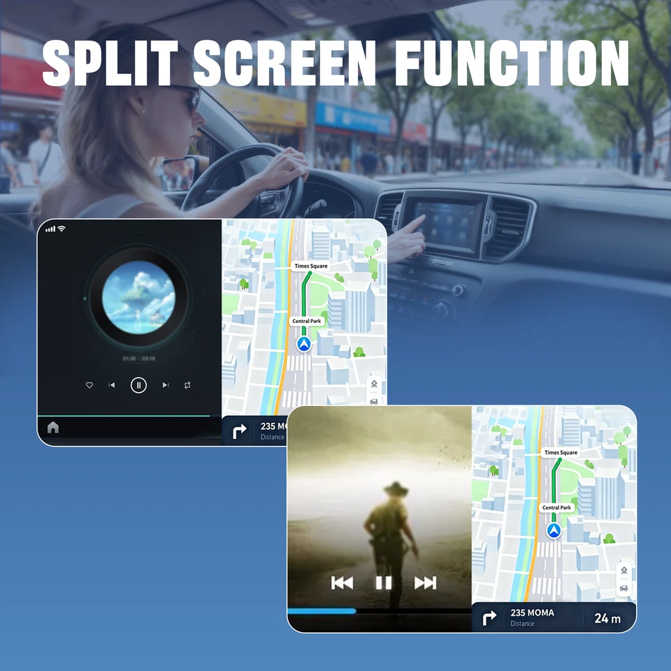 DAB+ 2+64G Für Ford Transit MK7 S-Max Android Carplay Autoradio GPS Navi Kamera - Bild 4 von 4