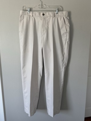 Brooks Brothers Golf Pant Mens 36x29 Khaki Slacks St Andrews Links Performance