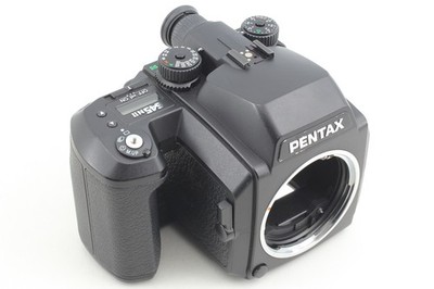 W/Box [MINT] Pentax 645NII NII Camera Body 120 Film Back AL lens