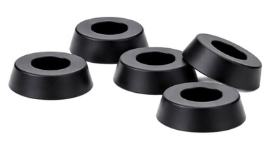 3/4'' Dia x 1/4'' Tall Low Profile Rubber Feet for Project Boxes & Electronics