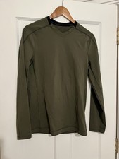 Men’s Lululemon Top In Green - Size Small, Slim Fit, Warm