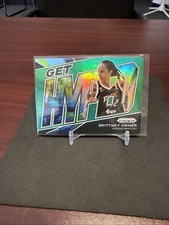 2022 #9 Brittney Griner WNBA Panini Prizm Get Hyped Green Prizm Mercury B05