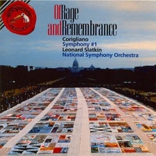 John Corigliano: Of Rage and Remembrance; Symphony No.1; Slatkin (CD, 1996, RCA)