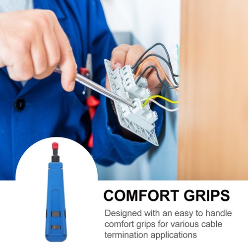 Cable Punch Tool Multi- Function Punch Down Tool Wire Impact Tool - 第 9/12 張圖片
