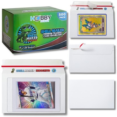 Shell Mailer Incognito by Hobby Armor - Premium Trading Card Envelopes - Mailers