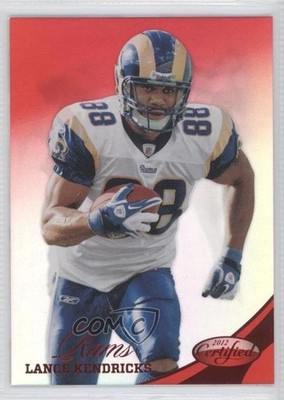 2012 Certified Mirror Red 84/250 Lance Kendricks #148 0x5