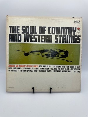 BILLY LIEBERT - THE SOUL OF COUNTRY AND WESTERN STRINGS - CAPITOL LP