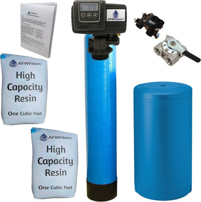 AFWFilters 2 cubic Foot (64k) Whole Home Water Softener with High Capacity...