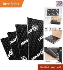 Car Sound Deadening Mat Rubber 80 Mil 10 sqft Insulation Door Trunk Floor Cei...