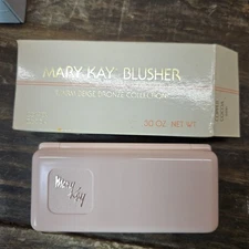 VTG Mary Kay Blusher Warm BEIGE BRONZE COLLECTION Copper Cocoa .30 oz NOS