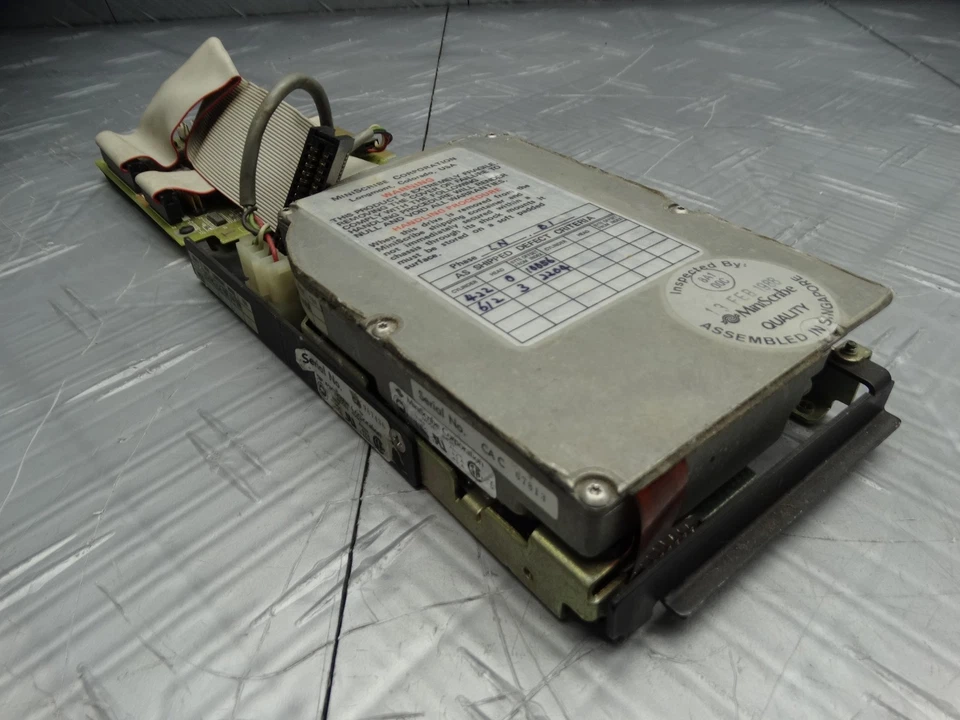 MiniScribe Corporation Internal Hard Drive 8438 Legacy Drive + Controller Card - Image 4 of 4