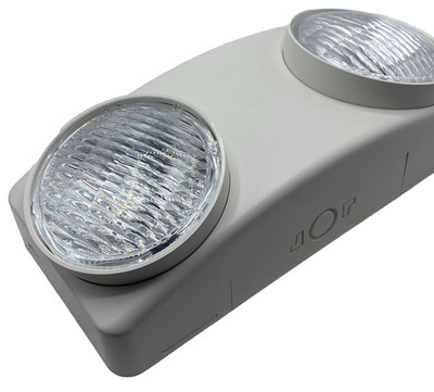 LUMAPRO MODEL 6CGL0 EMERGENCY LIGHTING UNIT W/ BATTERY BACKUP 120/270V 5.4W