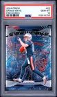 153516755 Drake Maye 2024 Panini Prizm #22 Fireworks Rookie RC PSA 10