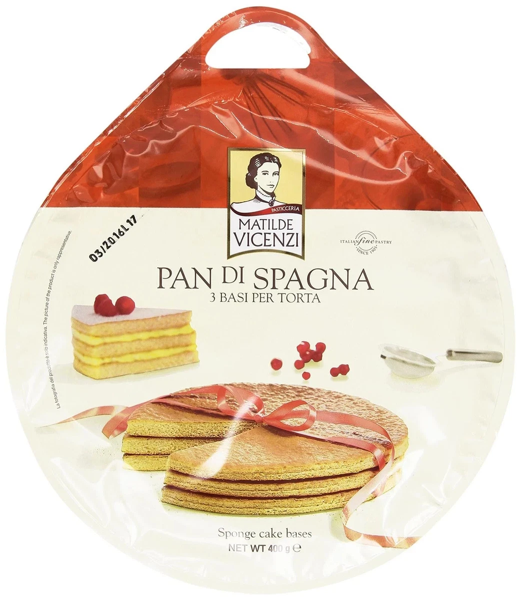 3x Matilde Vicenzi Il Pan Di Spagna 3 Basi 400g