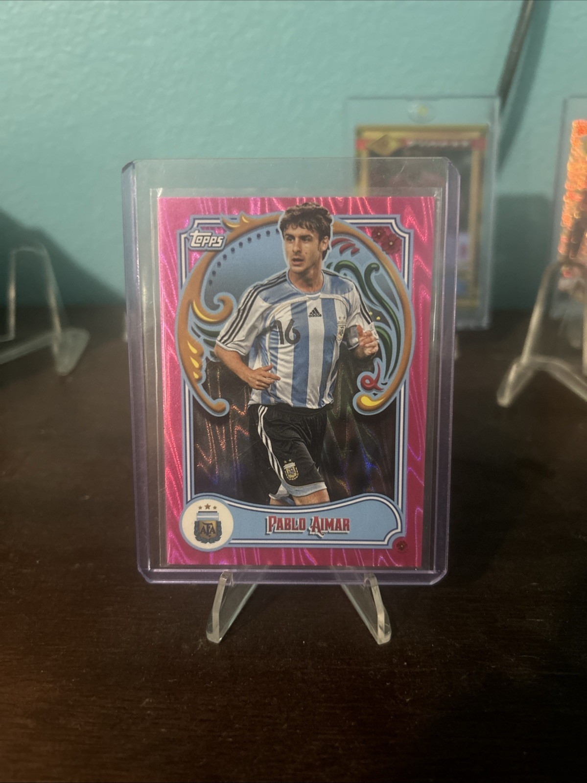 2023 Topps Argentina Fileteado Legends Pablo Aimar #44