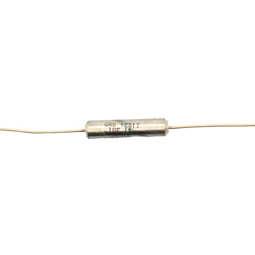 CRC .1uF 50V Film Capacitor 1% Axial Non-Polarized Gold Leads - Picture 4 of 6