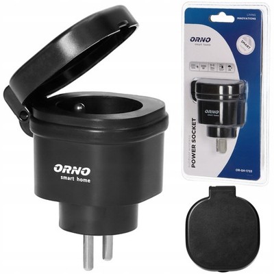 Weatherproof Wireless Socket IP44 Outdoor Remote Control, Power Outlet