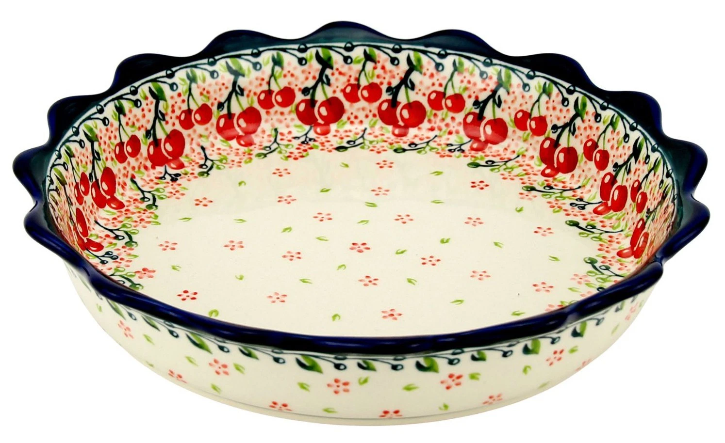 Polish Pottery Quiche / Scalloped Pie Dish 9" Diameter by Zaklady Boleslawiec
Opens in a new window