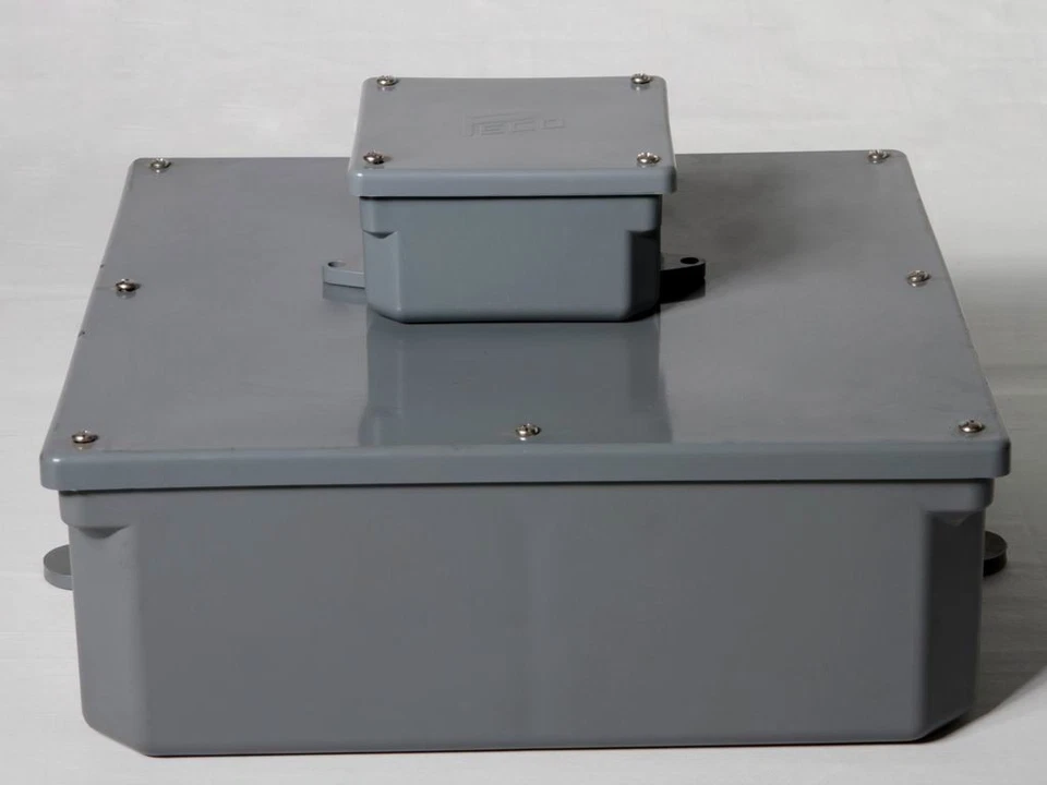 PVC Junction Box ETL Gray Outdoor Electrical Enclosure NEMA Rated Waterproof lot - Image 3 of 4