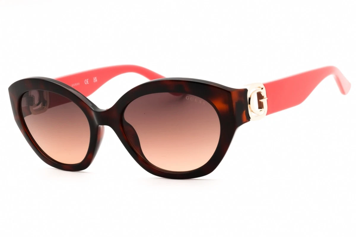 NWT Guess GU00131-52F Dark Havana Oval 60mm Sunglasses GUESS Brown Oval Sunglasses for Women for sale | eBay main image 2