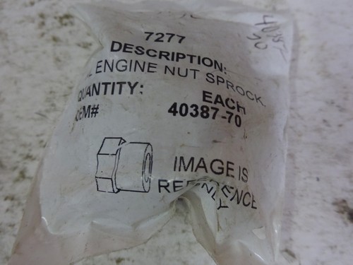 Vintage Harley Sportster CHOICE of OEM 40387-70 or OTHER ENGINE SPROCKET SHF NUT - Picture 6 of 14