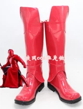 Star Wars Praetorian Guard Red Boots Cosplay Shoes costom Unisex Halloween