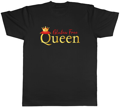 Gluten Free Queen Herren T-Shirt Weizenbrot Roggen Gerste Tee Geschenk